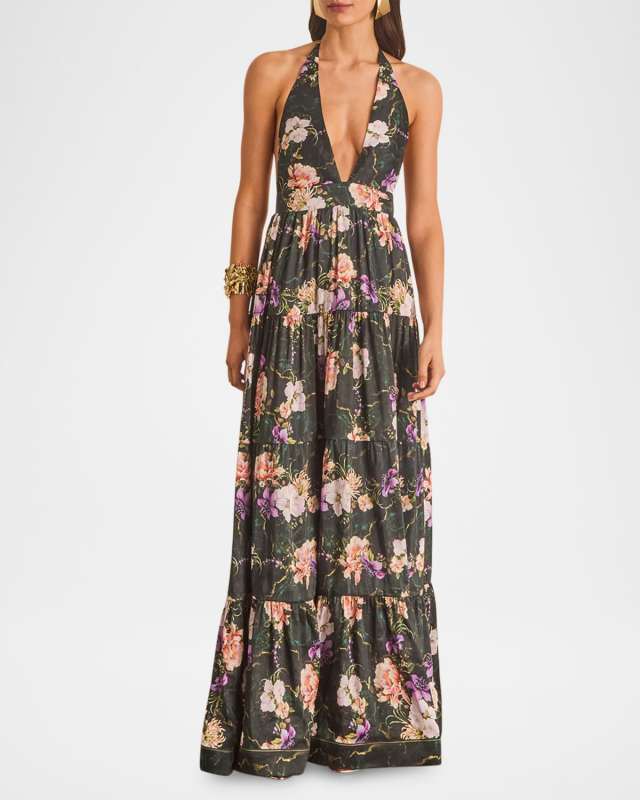 Jancinta Tiered Maxi Dress